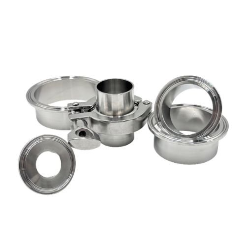 Clamp Sanitary Stainless Steel Pipe Fittings