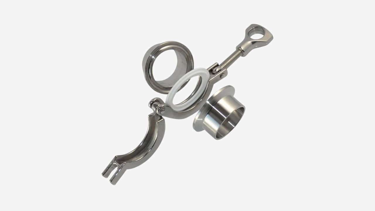 Components of Tri-Clamp Fittings