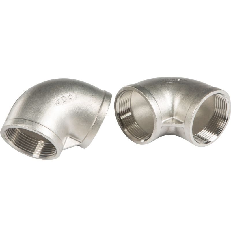 Threaded Stainless Steel 90 Degree Elbow
