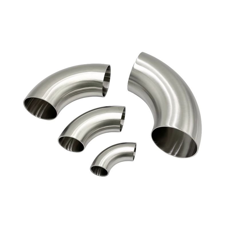 Welded Sanitary Stainless Steel 90 Degree Elbow
