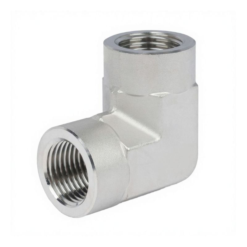 90° Stainless Steel Female Elbow