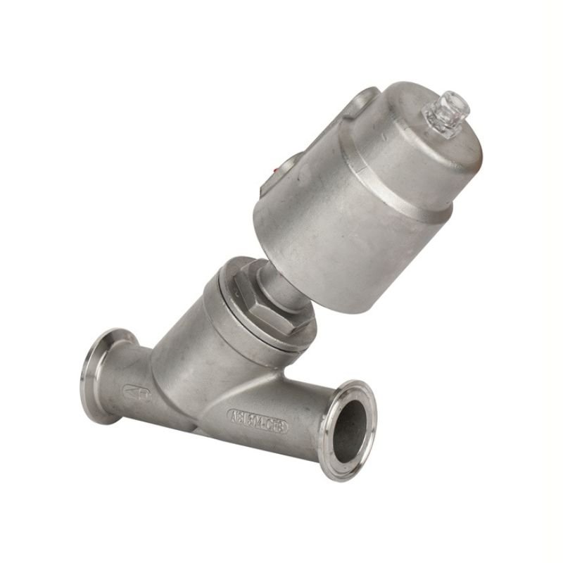 Angle Sanitary Tri Clamp Sample Valve