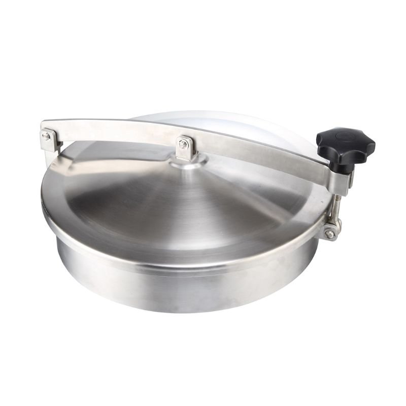 Circular Sanitary Container Inspection Manways