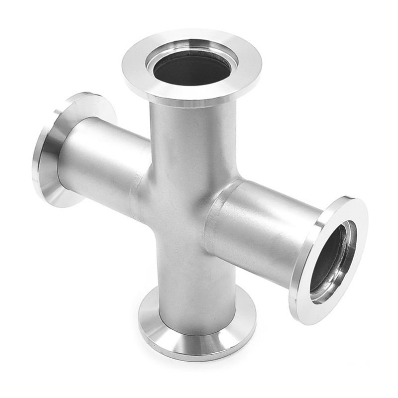 Cross 4-Way KF-25 Vacuum Fittings