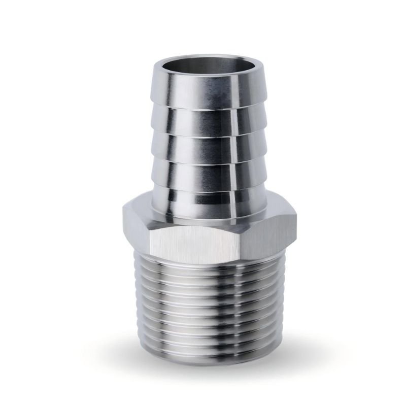 NPT Threaded Stainless Steel Hose Adapter