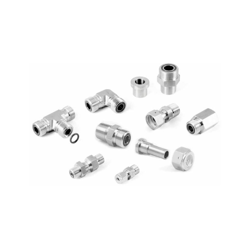 O-ring End Face Stainless Steel Compression Fitting