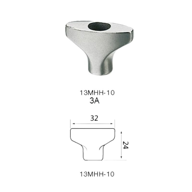 OMSS Stainless Steel Wing nut 13MHH-10 3A