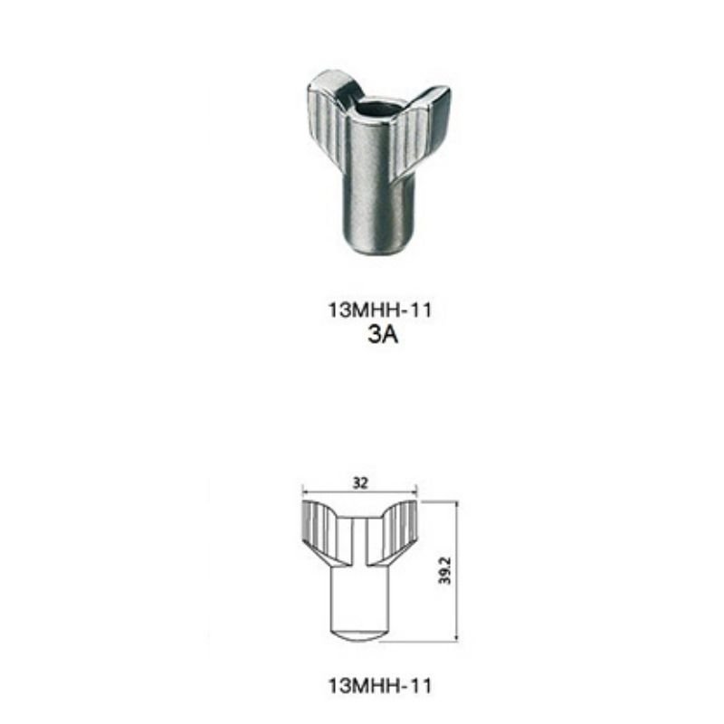 OMSS Stainless Steel Wing Nut 13MHH-11 3A