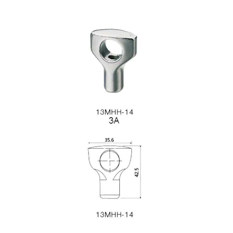 OMSS Stainless Steel Wing Nut 13MHH-14 3A