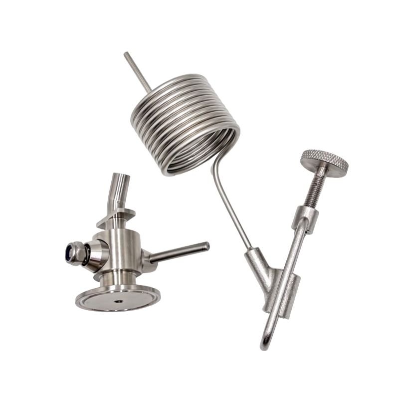 Push-Rod Brewery Sampling Valve