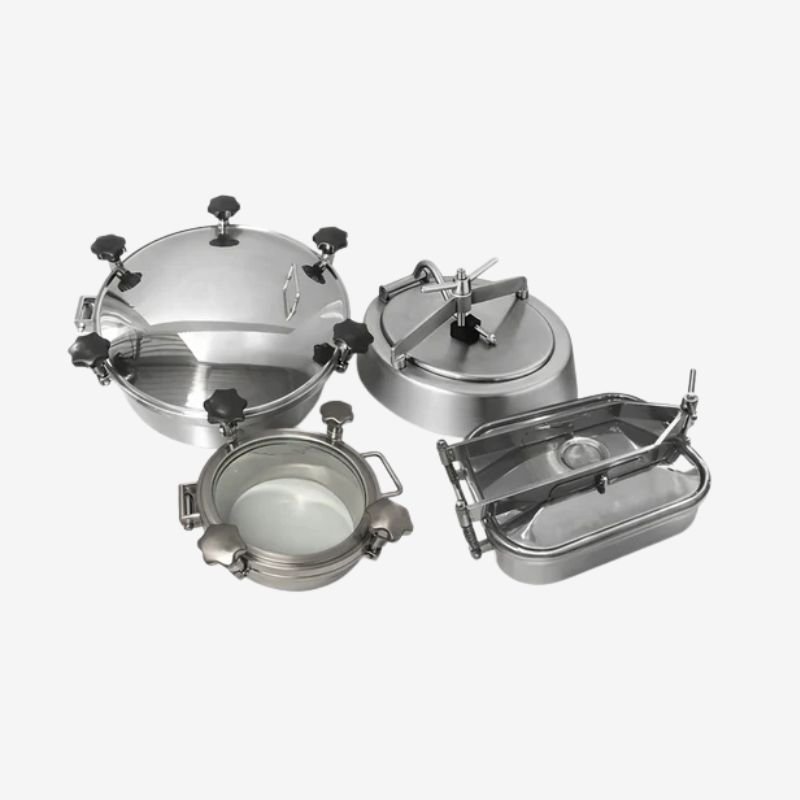 Sanitary Sight Tank Inspection Manways C