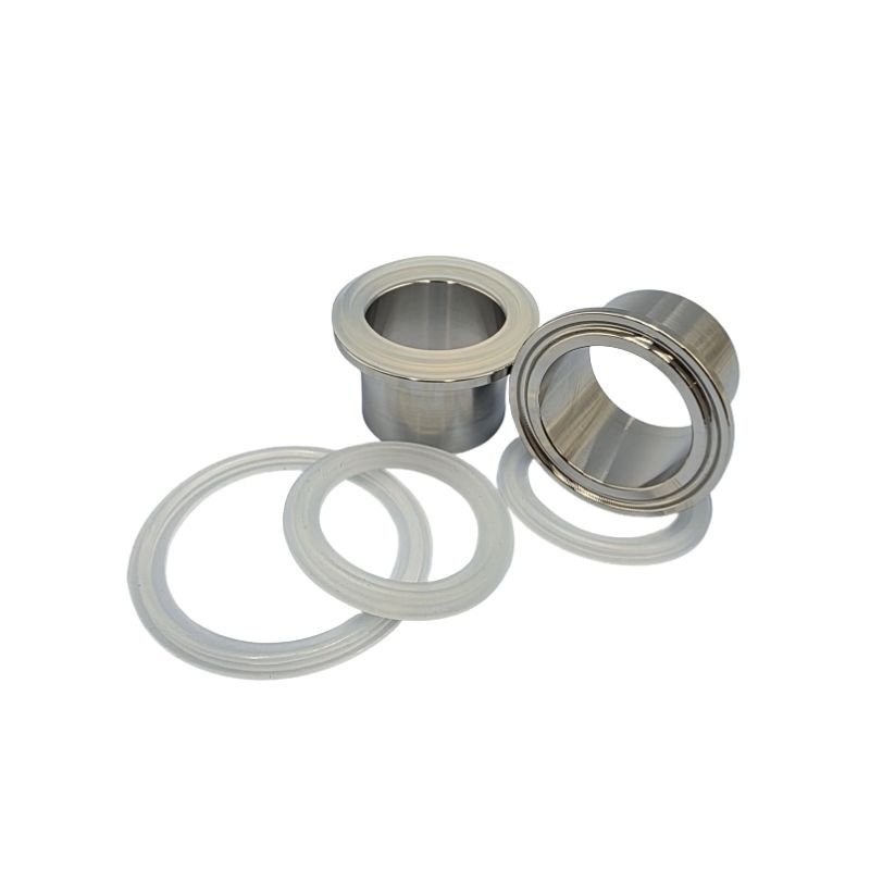 Tri Clamp Ferrule with Integrated Gasket