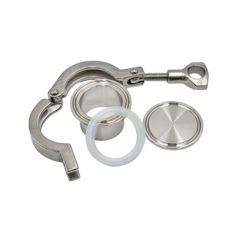 Welded Flange Dairy Clamp Fitting