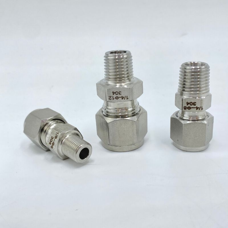 stainless steel compression fitting B
